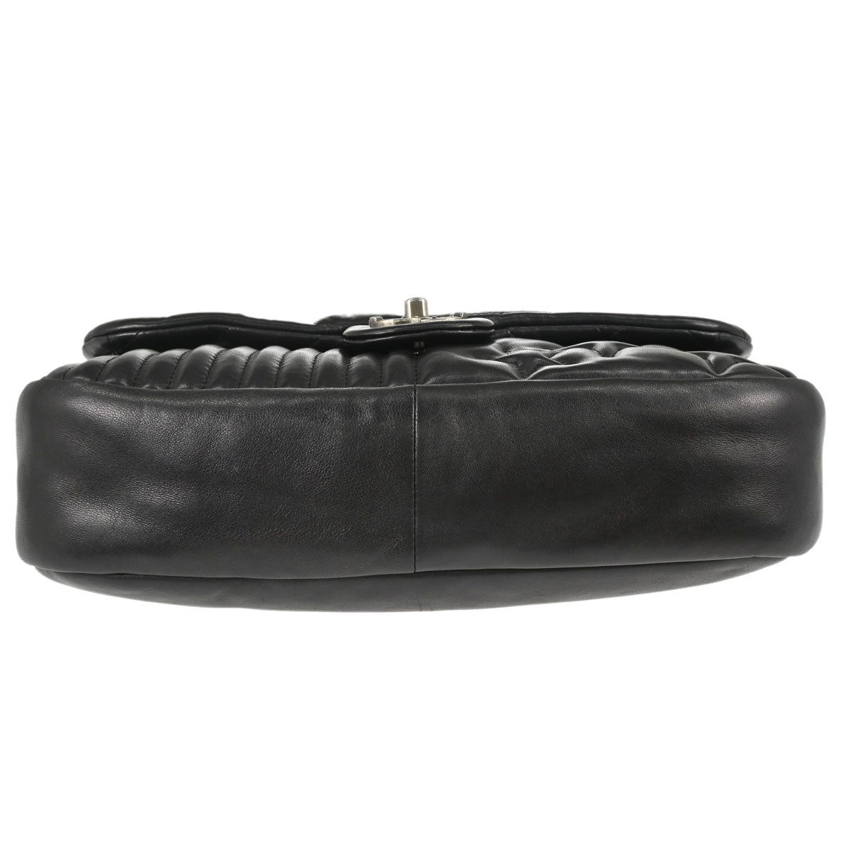 Chanel 2014 Black Lambskin Paris Dallas Stars and Stripes Flap Shoulder Bag
