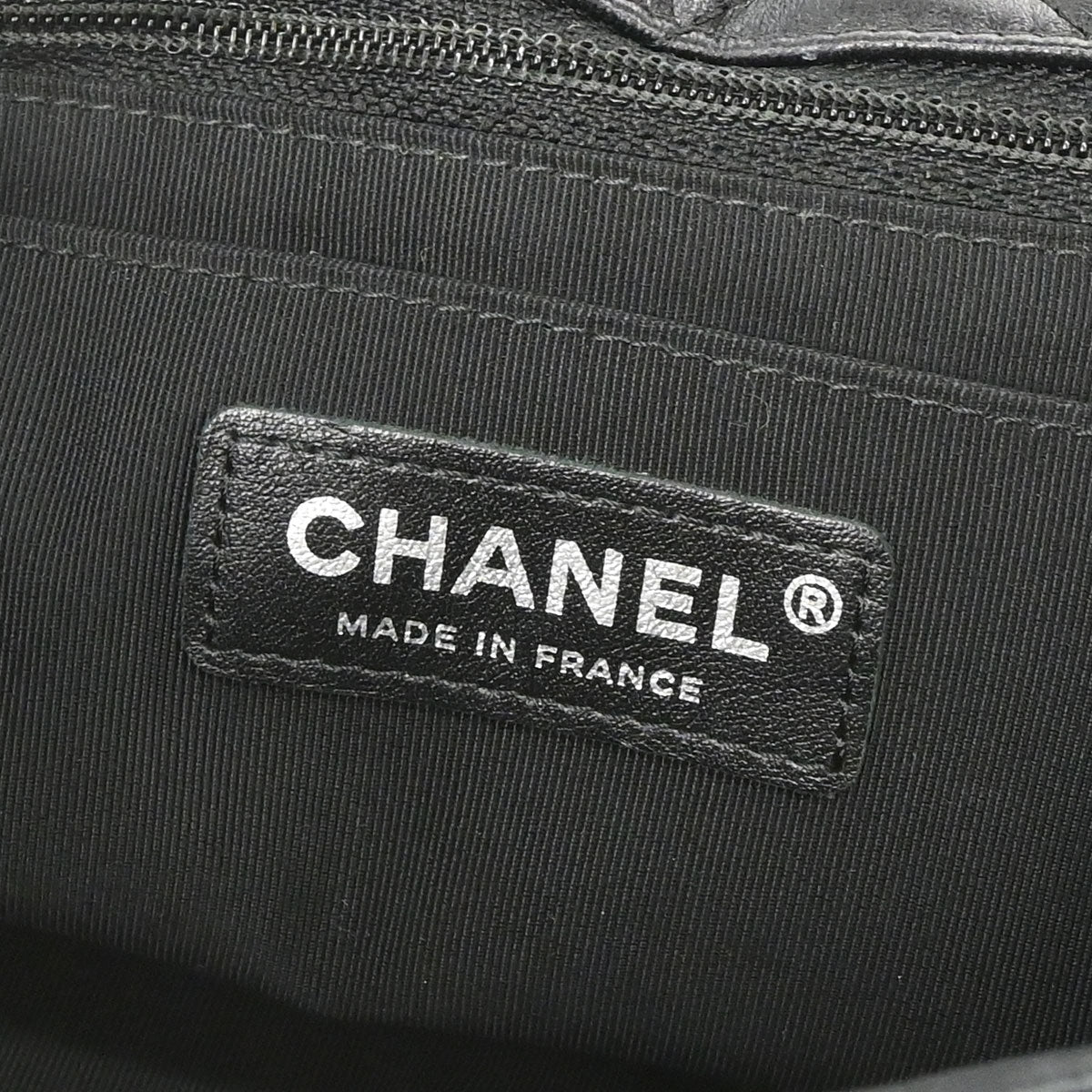 Chanel 2014 Black Lambskin Paris Dallas Stars and Stripes Flap Shoulder Bag