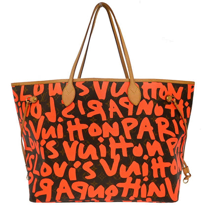 Louis Vuitton 2009 Monogram Graffiti Neverfull GM Tote Bag M93702