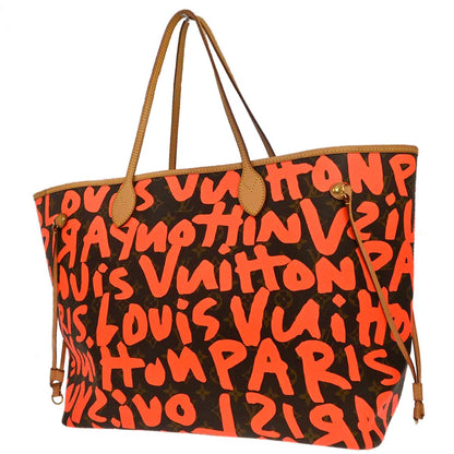 Louis Vuitton 2009 Monogram Graffiti Neverfull GM Tote Bag M93702
