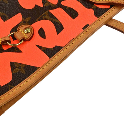 Louis Vuitton 2009 Monogram Graffiti Neverfull GM Tote Bag M93702