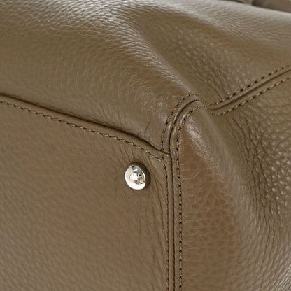 Chanel 2013-2014 Brown Deerskin Executive Cerf Tote Bag