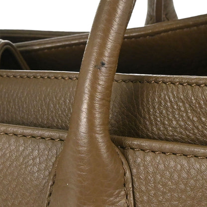 Chanel 2013-2014 Brown Deerskin Executive Cerf Tote Bag