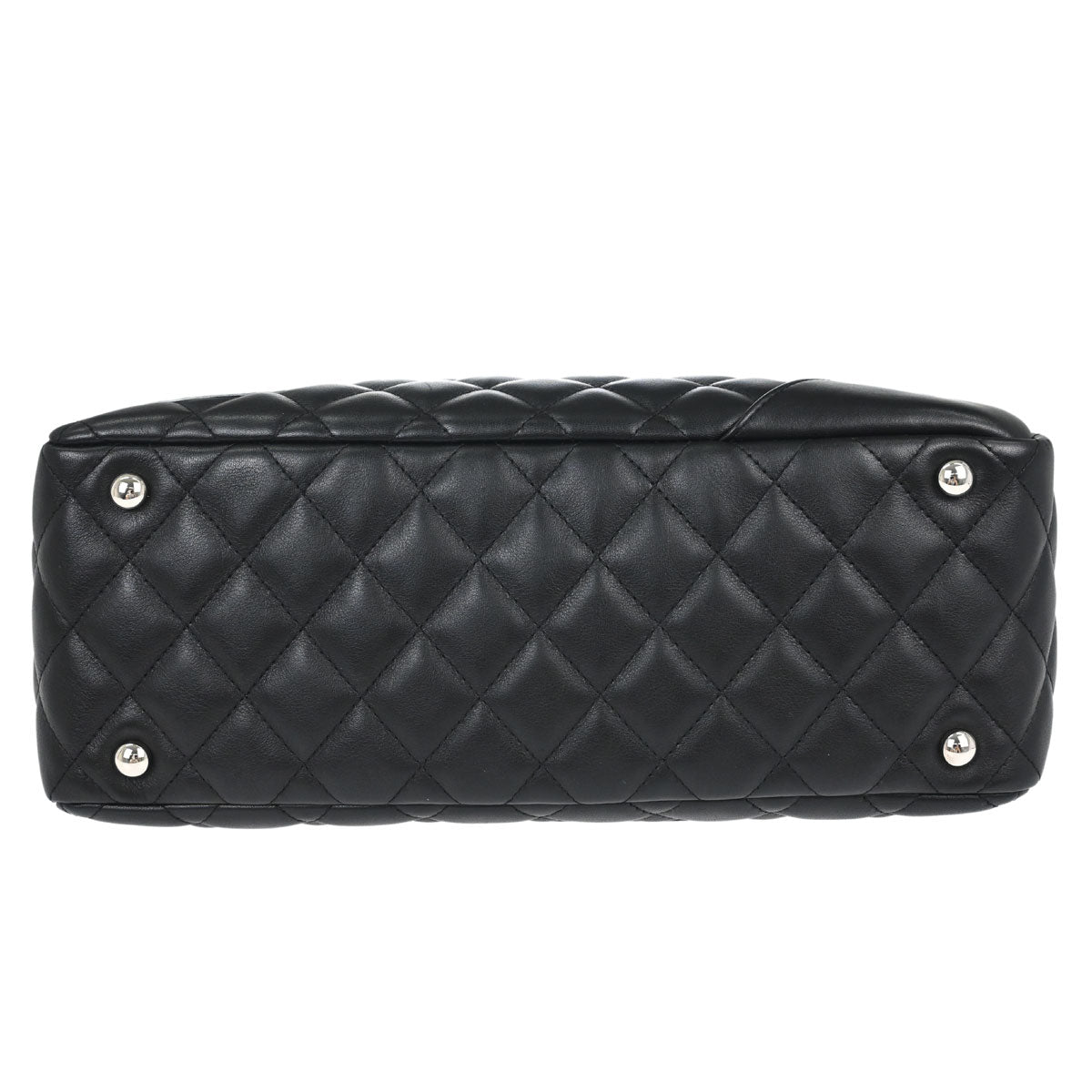 Chanel 2005-2006 Black Calfskin Cambon Ligne Bowling Bag 27