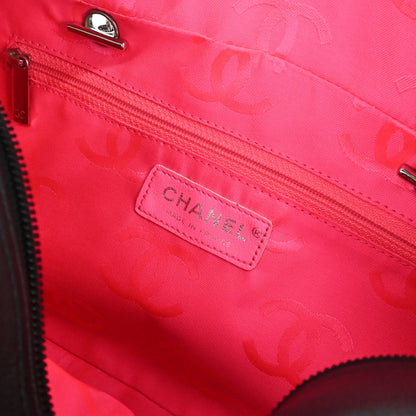 Chanel 2005-2006 Black Calfskin Cambon Ligne Bowling Bag 27