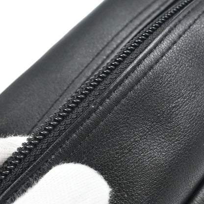 Chanel 2005-2006 Black Calfskin Cambon Ligne Bowling Bag 27
