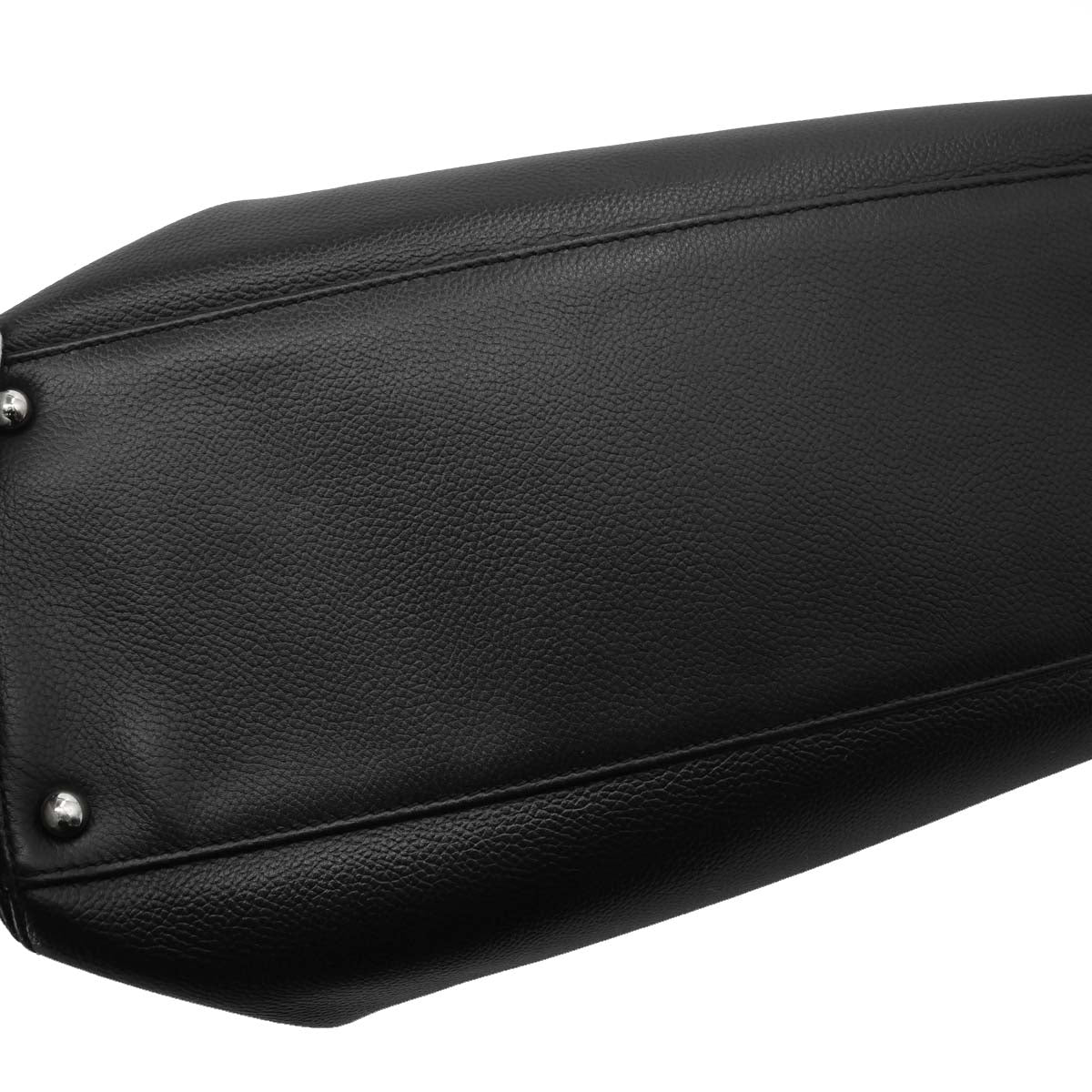 Chanel Black Calfskin Executive Cerf Tote Bag