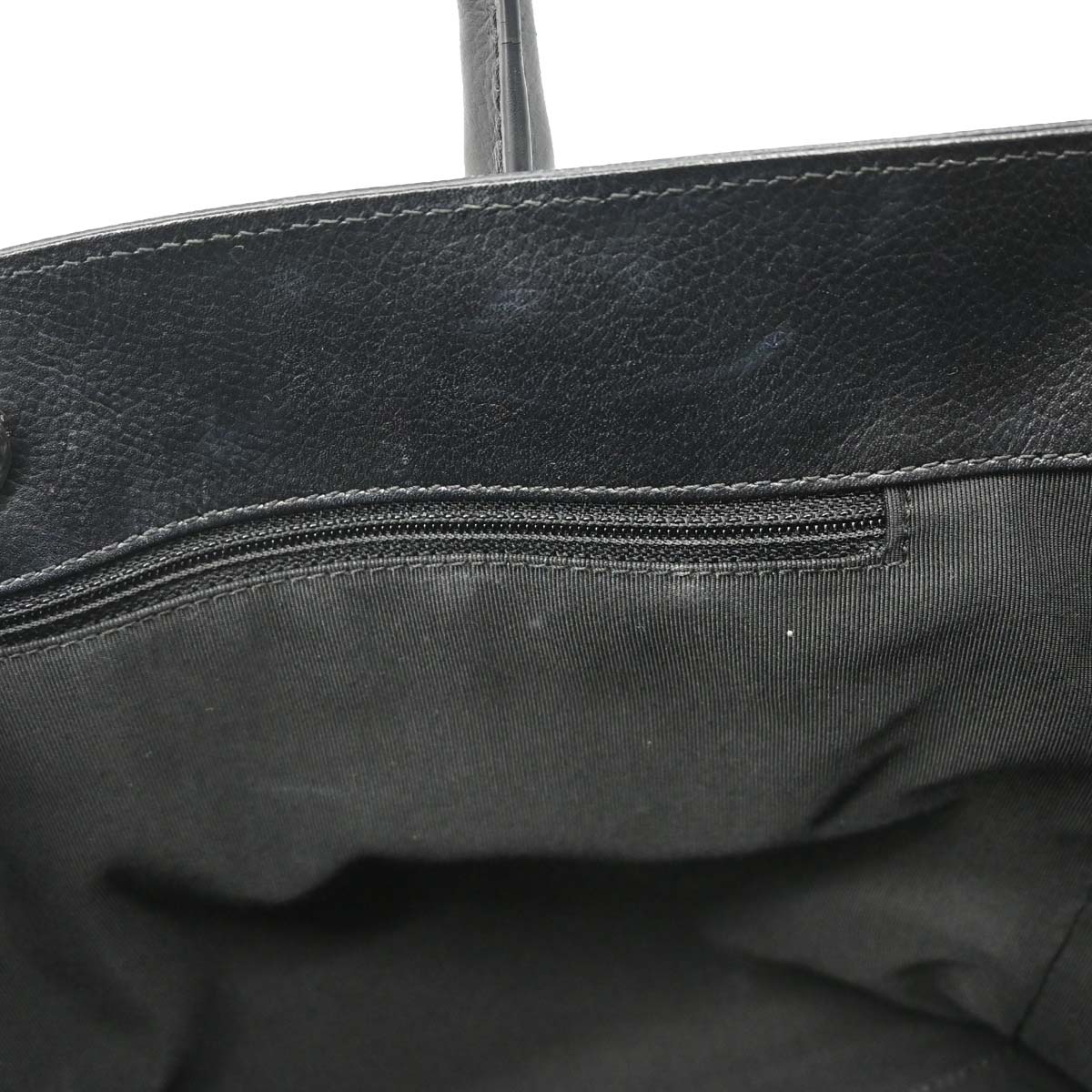 Chanel Black Calfskin Executive Cerf Tote Bag