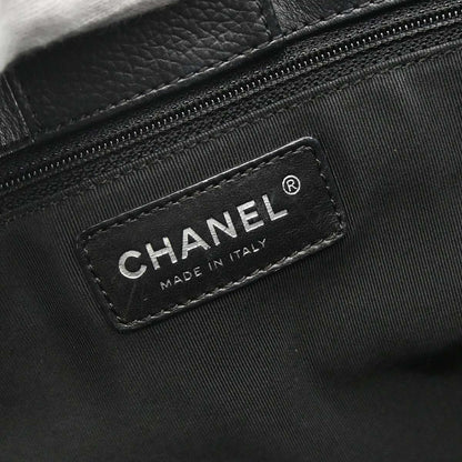 Chanel Black Calfskin Executive Cerf Tote Bag