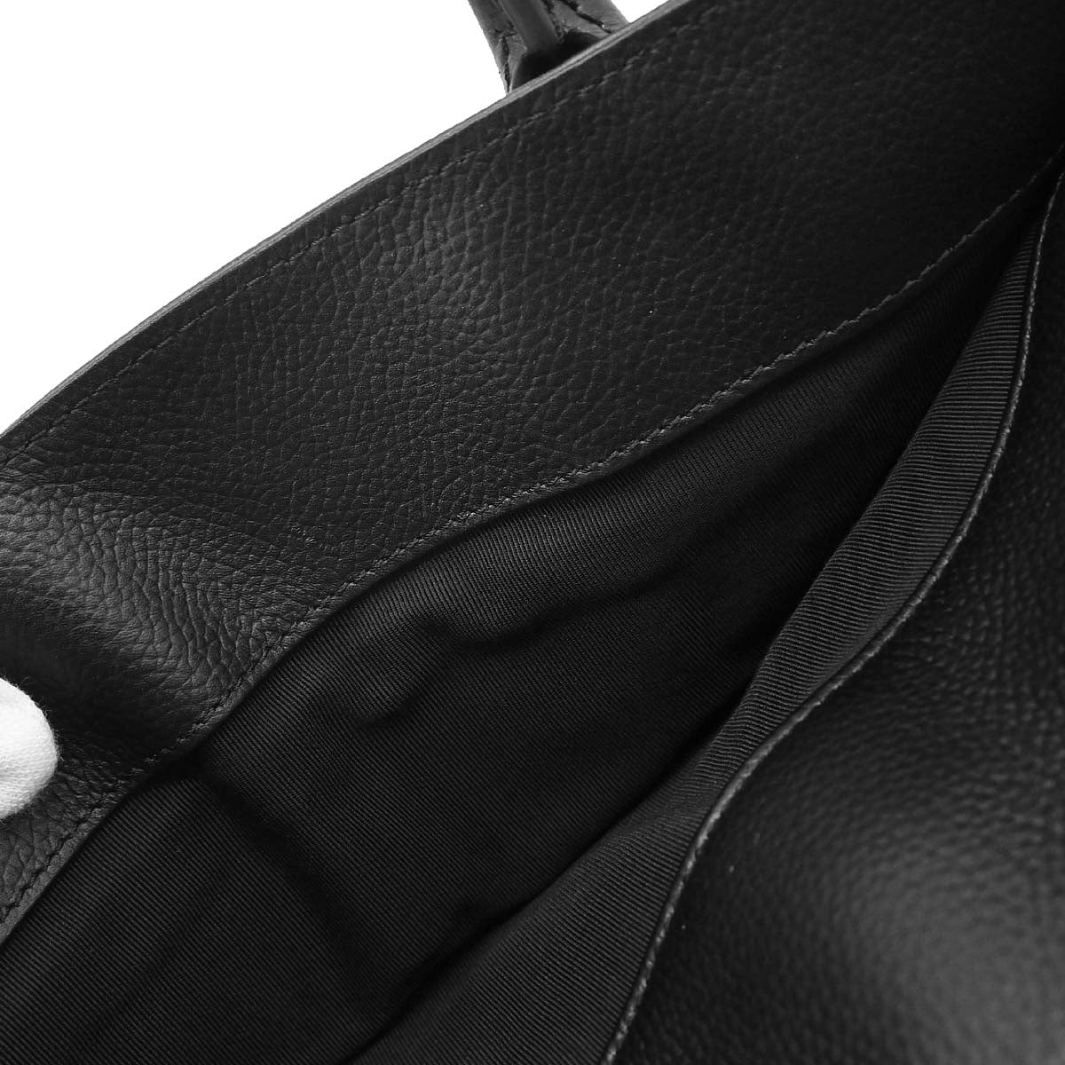 Chanel Black Calfskin Executive Cerf Tote Bag