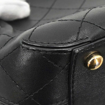 Chanel Black Calfskin Camera Bag Shoulder Bag