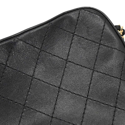Chanel Black Calfskin Camera Bag Shoulder Bag