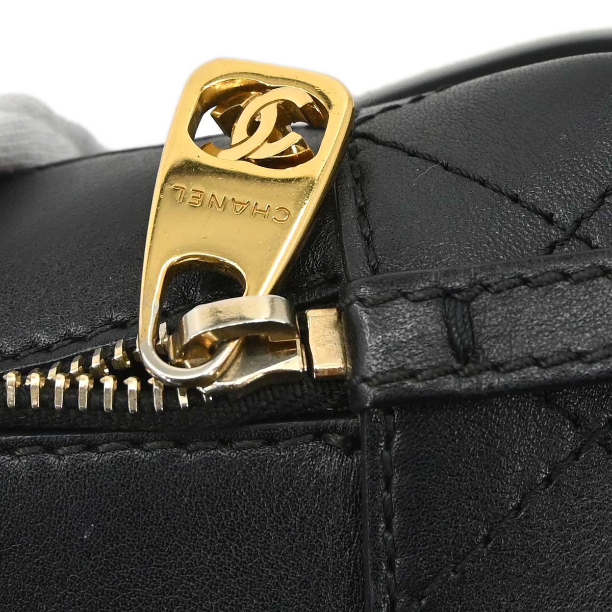 Chanel Black Calfskin Camera Bag Shoulder Bag