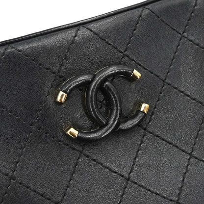 Chanel Black Calfskin Camera Bag Shoulder Bag