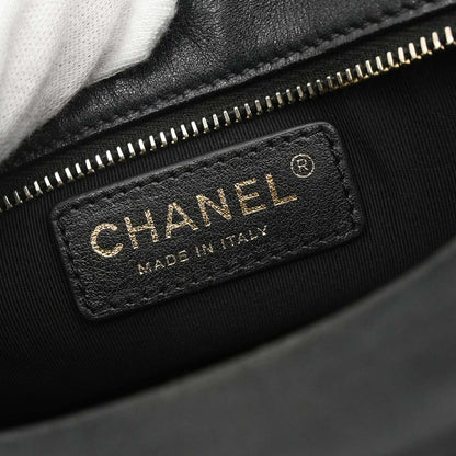 Chanel Black Calfskin Camera Bag Shoulder Bag