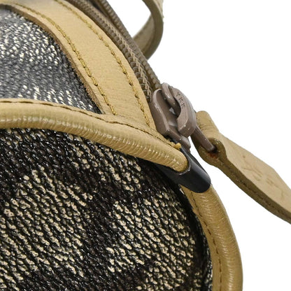 Yves Saint Laurent Gray PVC Giraffe Print Mini Drum Handbag