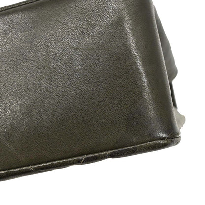 Chanel Green Lambskin Small Diana Shoulder Bag