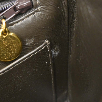 Chanel Green Lambskin Small Diana Shoulder Bag