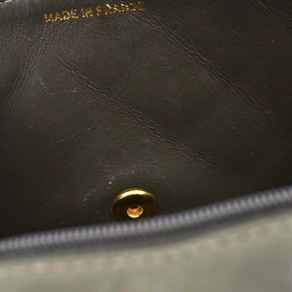 Chanel Green Lambskin Small Diana Shoulder Bag