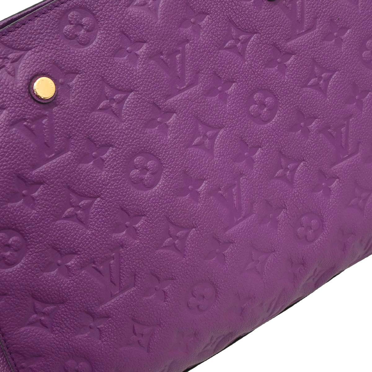 Louis Vuitton Purple Monogram Montaigne MM 2way Shoulder Tote M41046