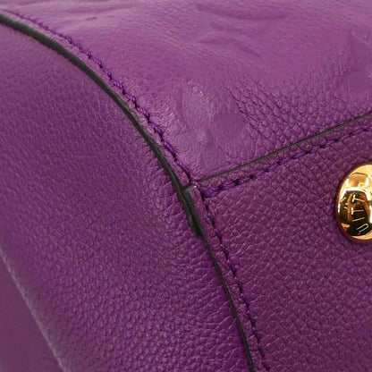 Louis Vuitton Purple Monogram Montaigne MM 2way Shoulder Tote M41046