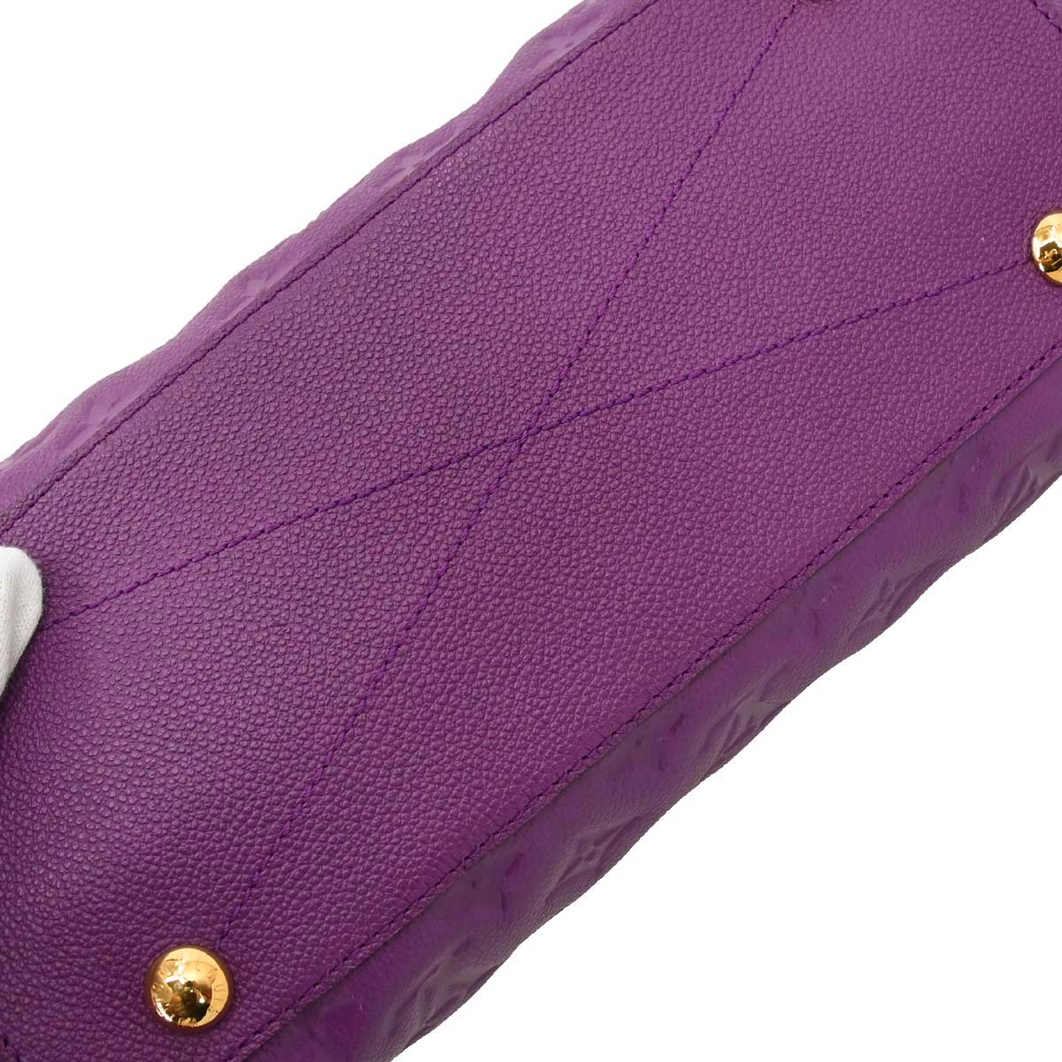 Louis Vuitton Purple Monogram Montaigne MM 2way Shoulder Tote M41046