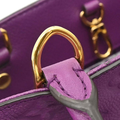 Louis Vuitton Purple Monogram Montaigne MM 2way Shoulder Tote M41046
