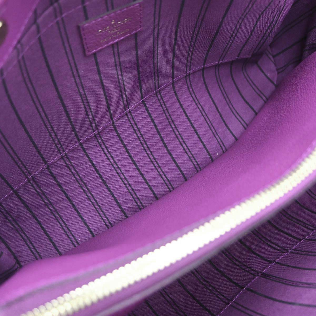Louis Vuitton Purple Monogram Montaigne MM 2way Shoulder Tote M41046