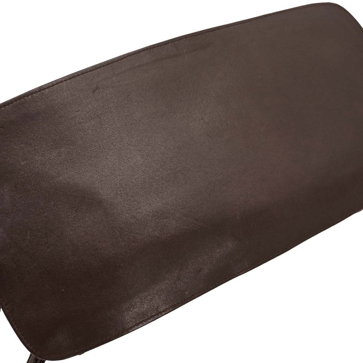 Bottega Veneta Brown Lambskin Intrecciato Tote Handbag