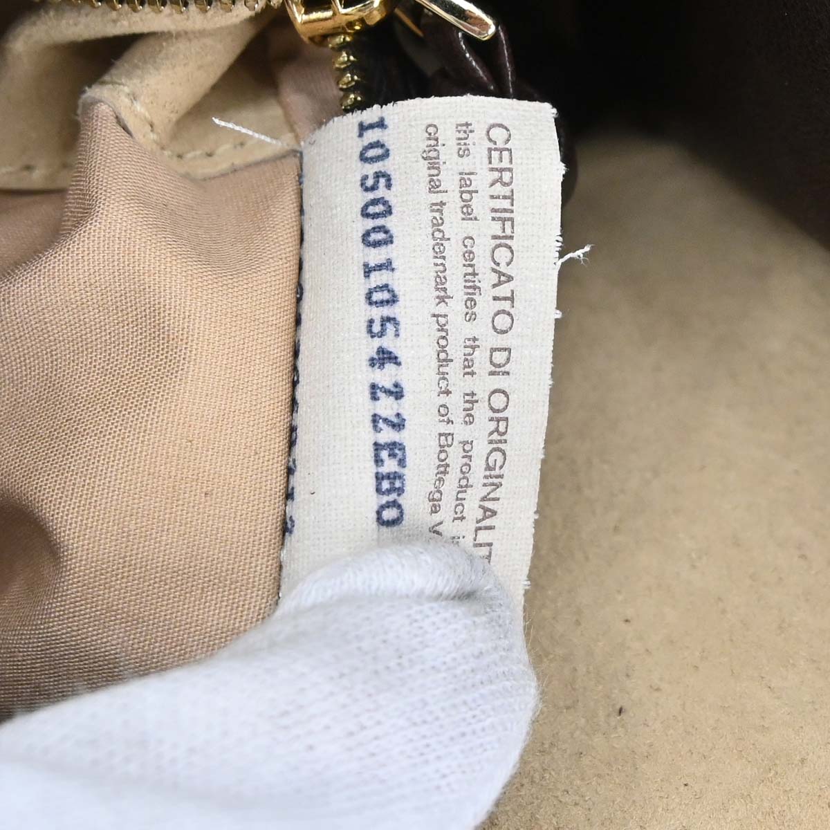 Bottega Veneta Brown Lambskin Intrecciato Tote Handbag