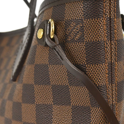 Louis Vuitton 2011 Damier Neverfull PM Tote Handbag N51109