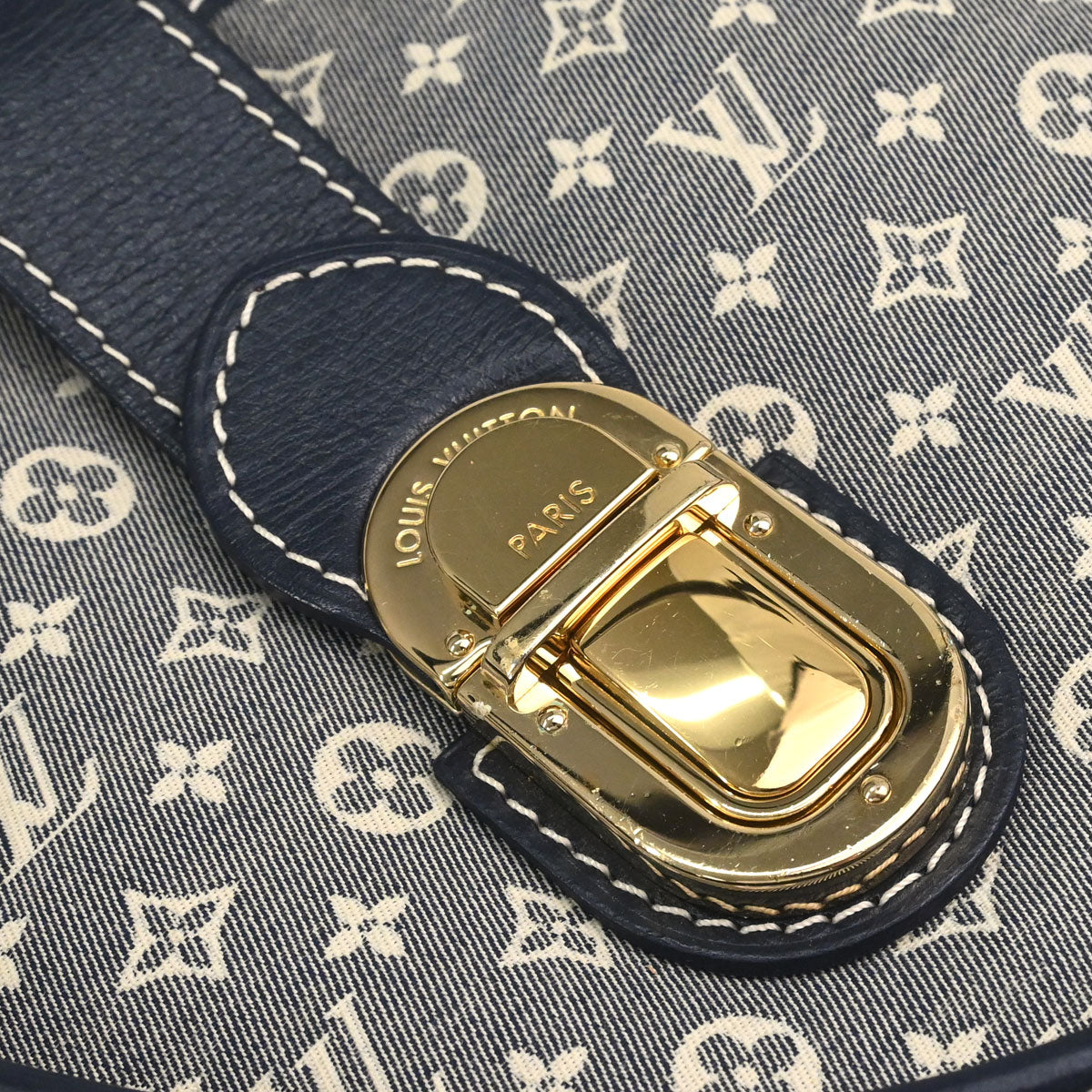 Louis Vuitton Navy Monogram Idylle Elegie 2way Shoulder Handbag