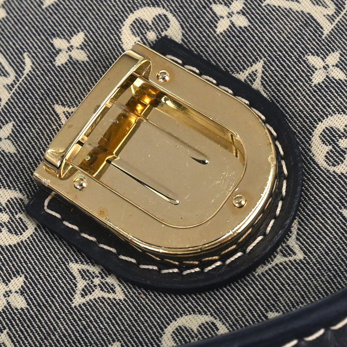 Louis Vuitton Navy Monogram Idylle Elegie 2way Shoulder Handbag