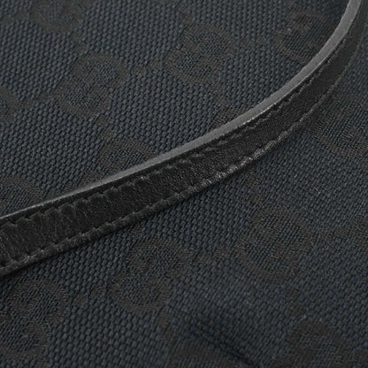 Gucci Black Canvas GG Handbag