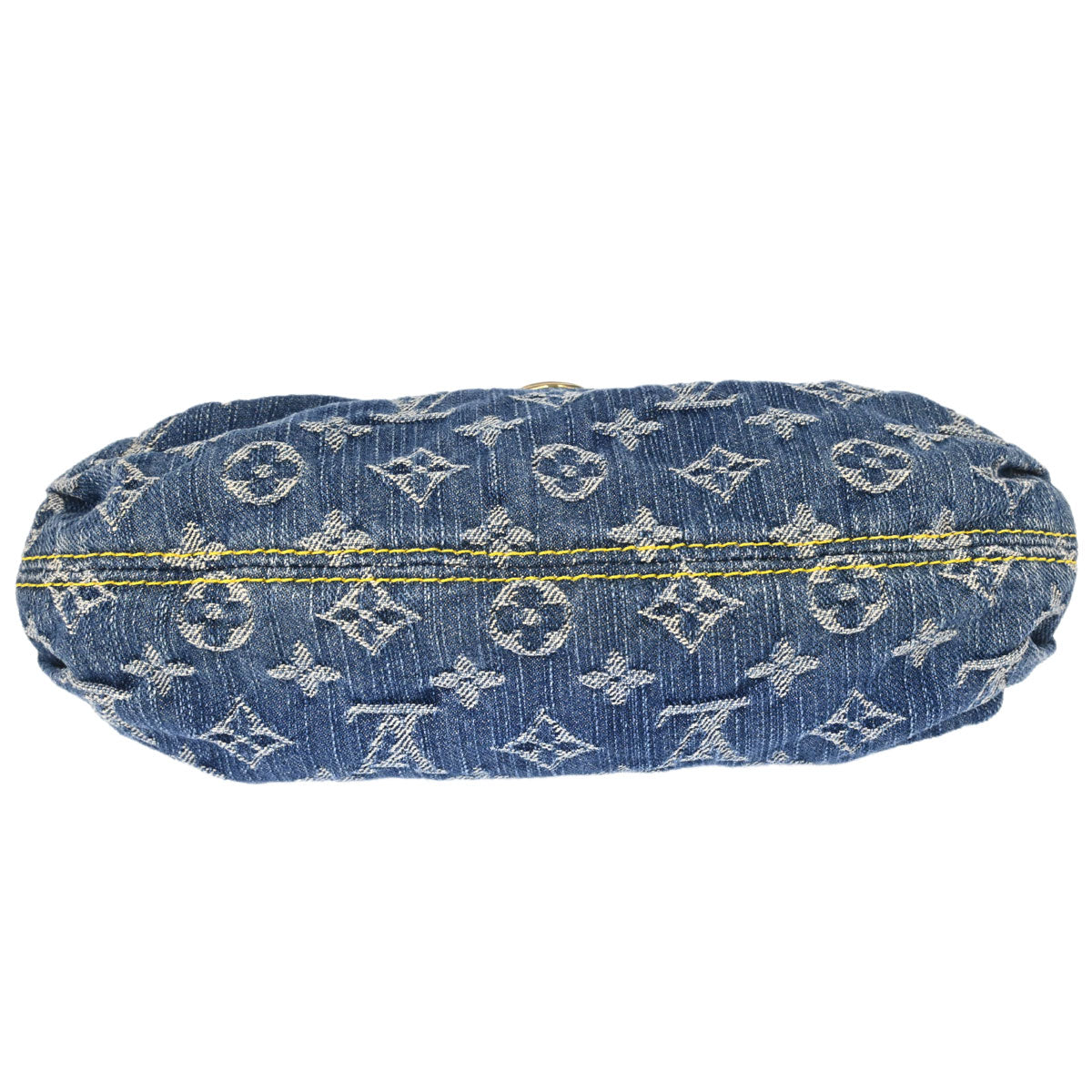 Louis Vuitton Blue Monogram Denim Mini Pleaty Handbag M95050