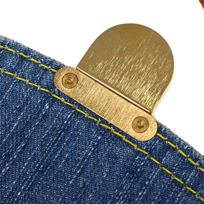 Louis Vuitton Blue Monogram Denim Mini Pleaty Handbag M95050