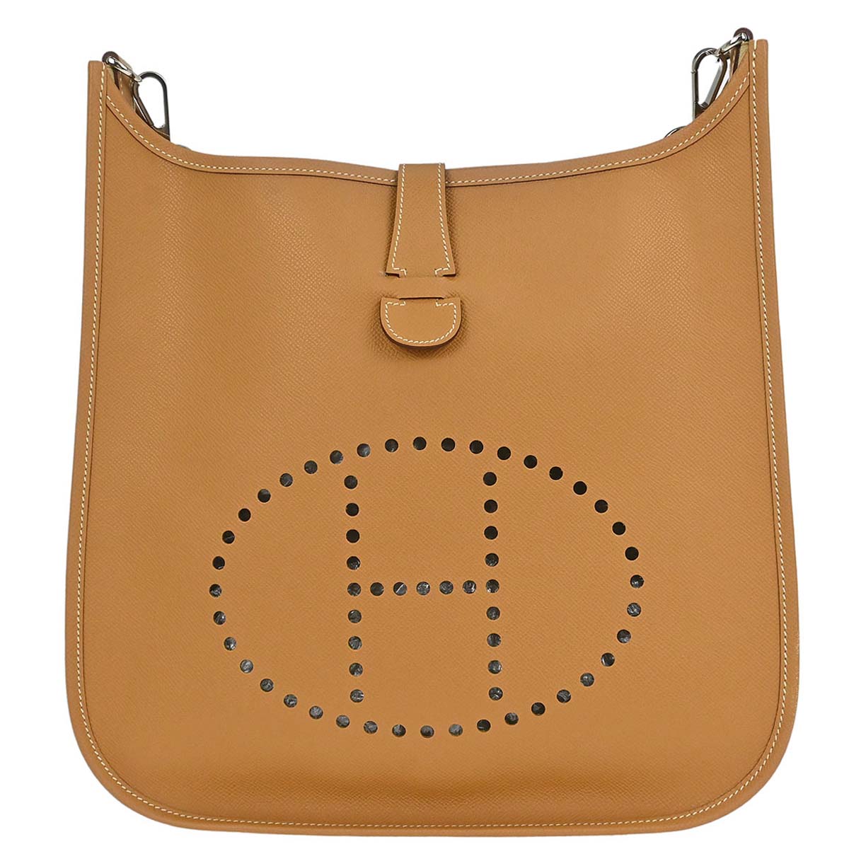 Hermes Natural Epsom Evelyne 2 33 GM Shoulder Bag