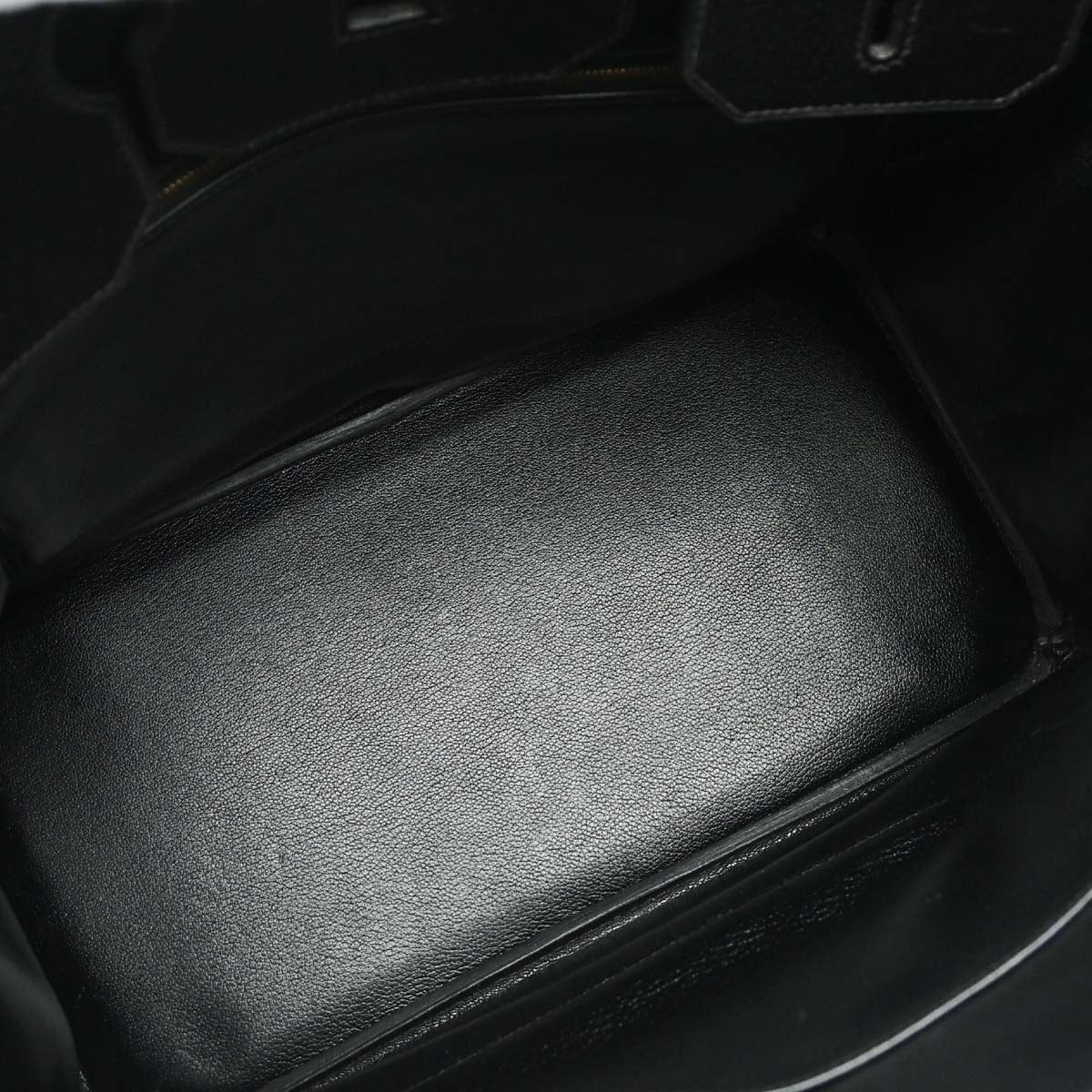 Hermes Black Ardennes Birkin 35 Handbag