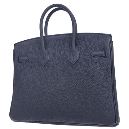 Hermes Blue Nuit Togo Birkin 25 Handbag