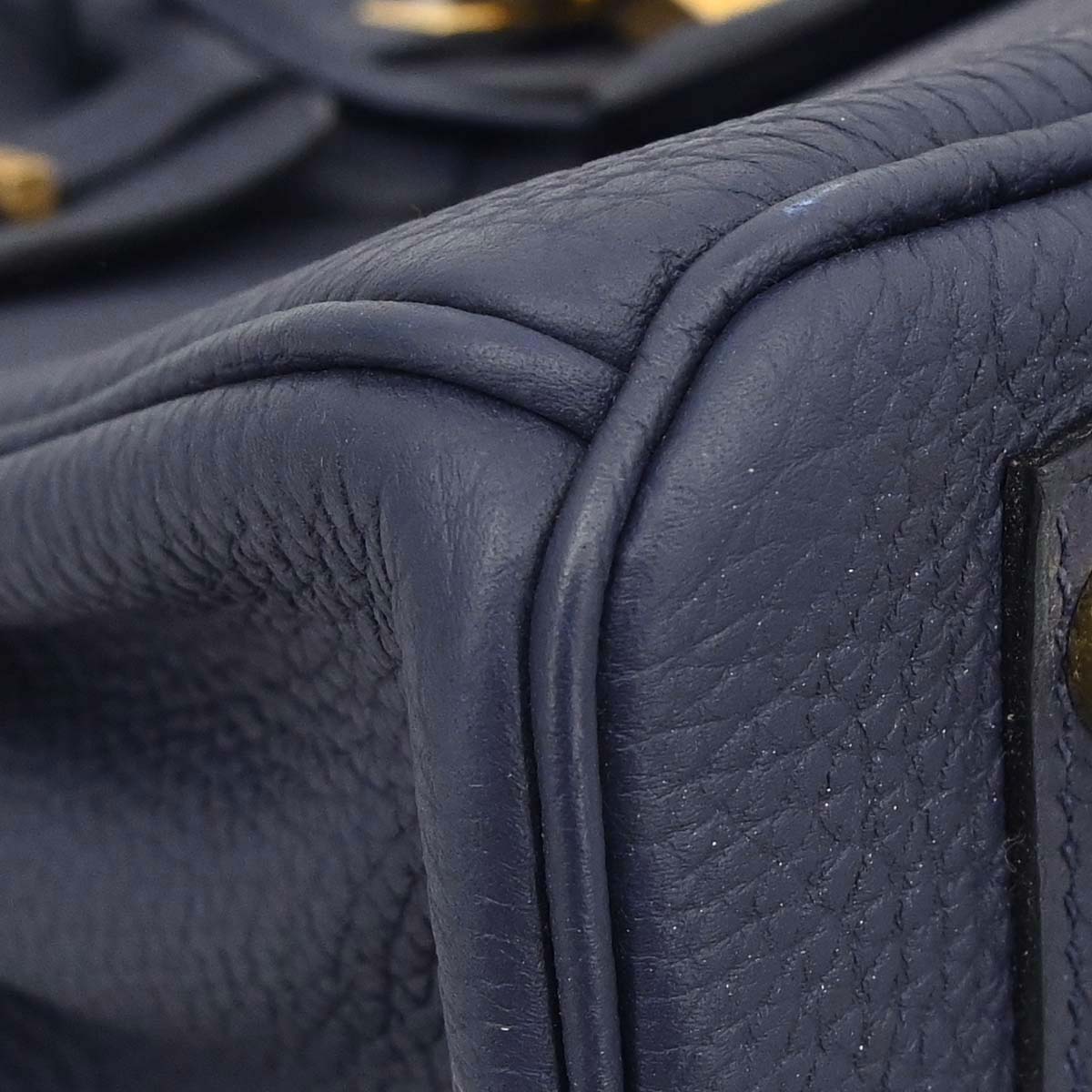 Hermes Blue Nuit Togo Birkin 25 Handbag