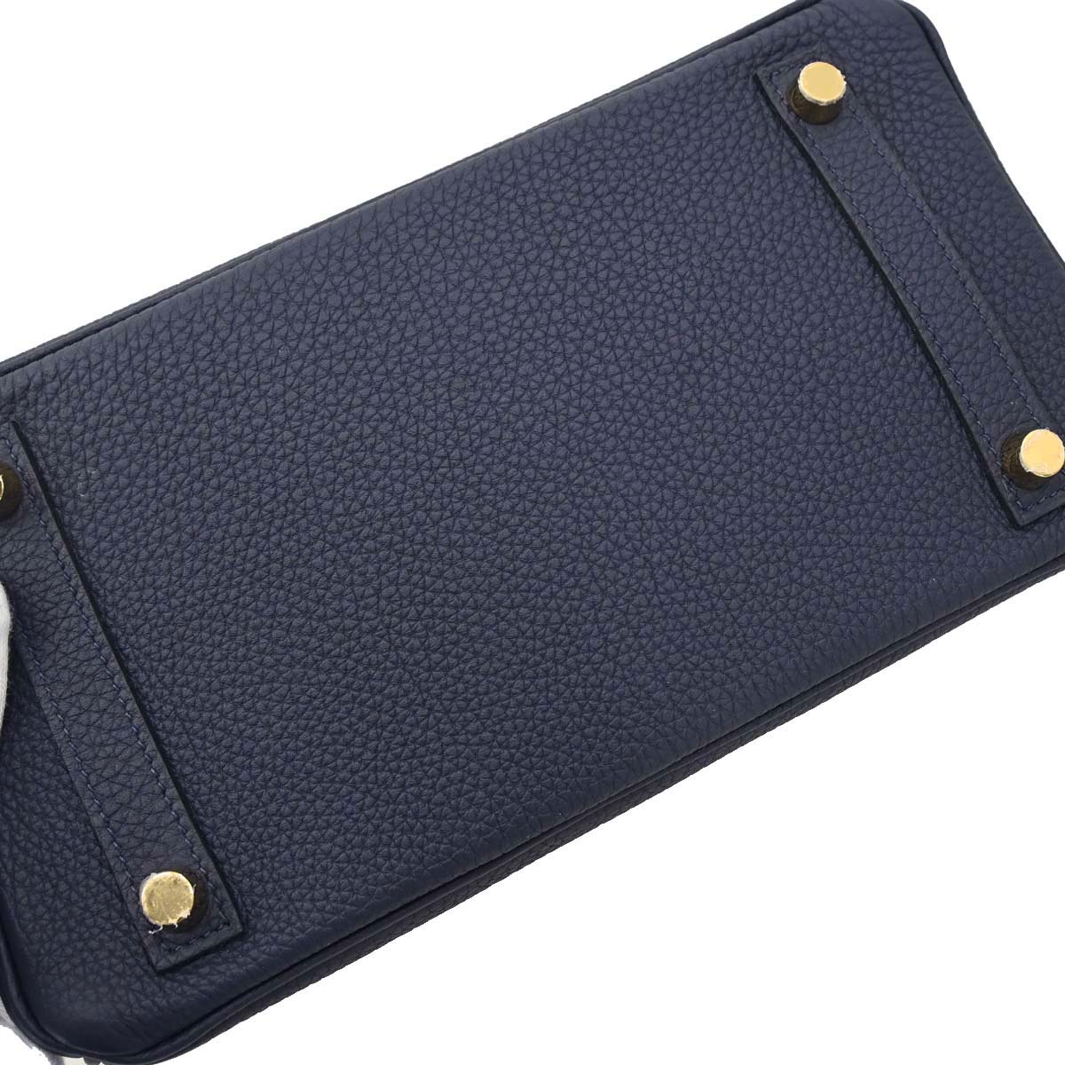 Hermes Blue Nuit Togo Birkin 25 Handbag