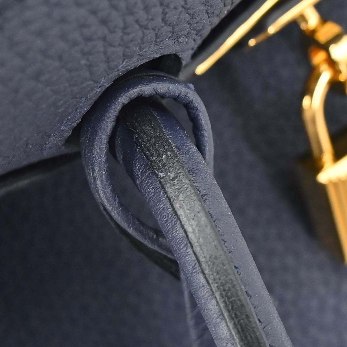 Hermes Blue Nuit Togo Birkin 25 Handbag