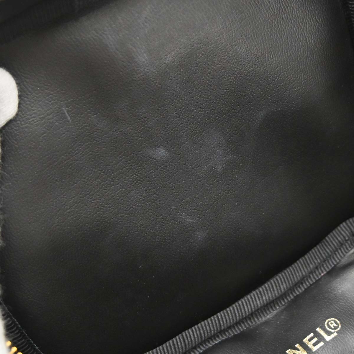 Chanel Blue Denim Timeless Vanity Handbag