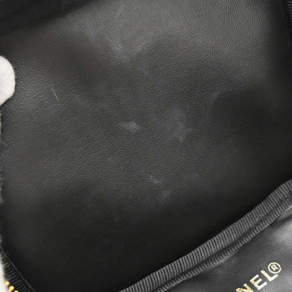 Chanel Blue Denim Timeless Vanity Handbag