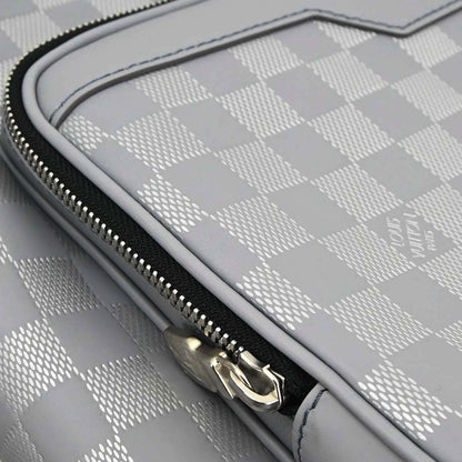 Louis Vuitton Silver Damier Infini Backpack N40096