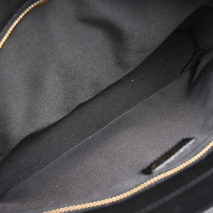 Chanel 2002-2003 Black Lambskin Choco Bar Tote Handbag