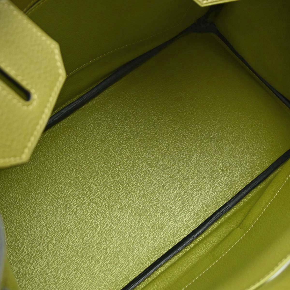 Hermes Anis Green Taurillon Clemence Birkin 30 Handbag