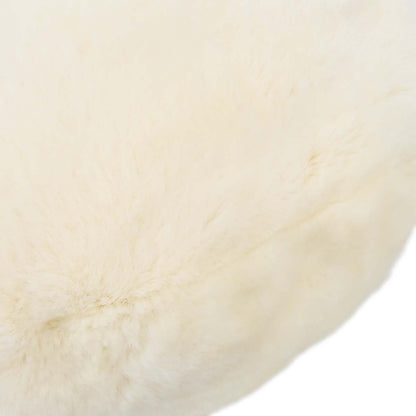 Chanel Ivory Lapin Fur Hand Warmer Shoulder Bag