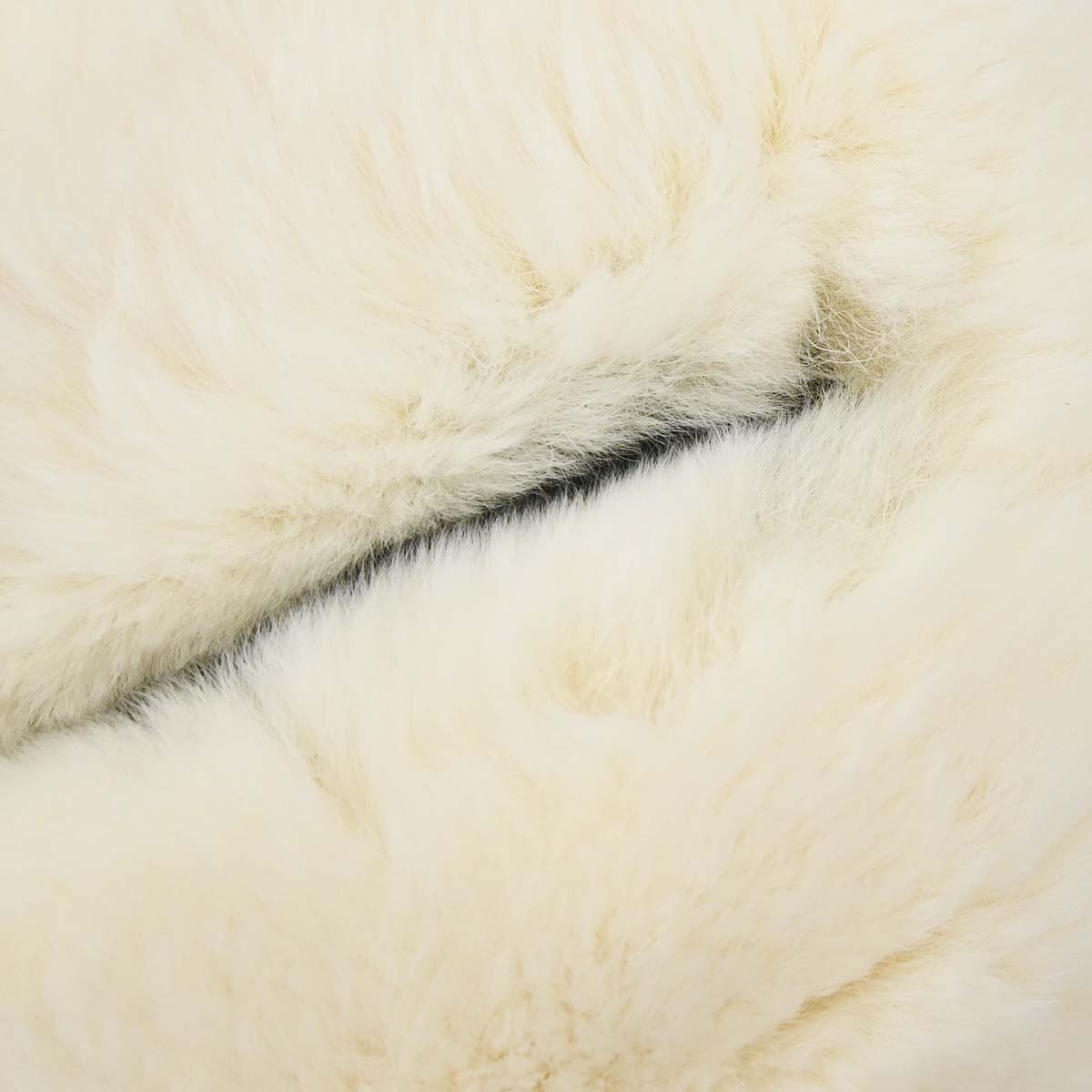 Chanel Ivory Lapin Fur Hand Warmer Shoulder Bag