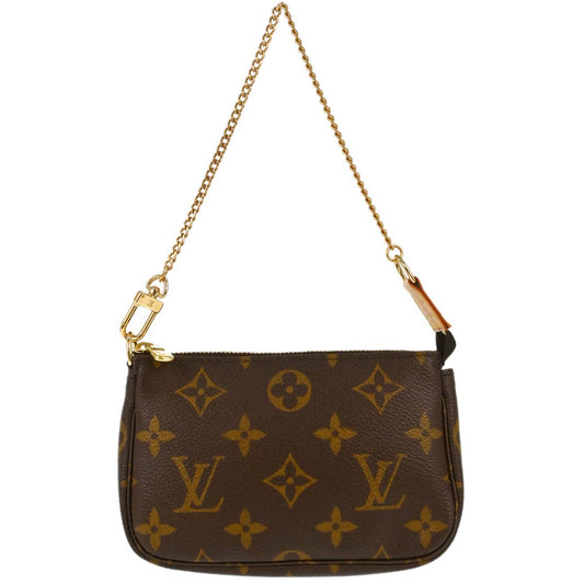 Louis Vuitton Monogram Mini Pochette Accessoires Handbag M58009